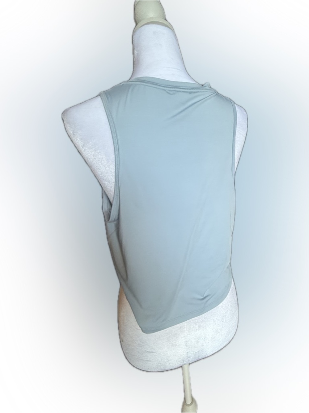 Nike Women's Light Gray Performance Tank Top - Picture 2 of 3
